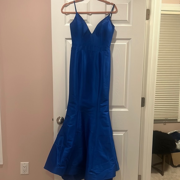 Royal Blue Prom Dress - Picture 2 of 3